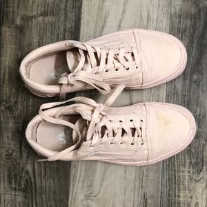 Pink vans women 7.5